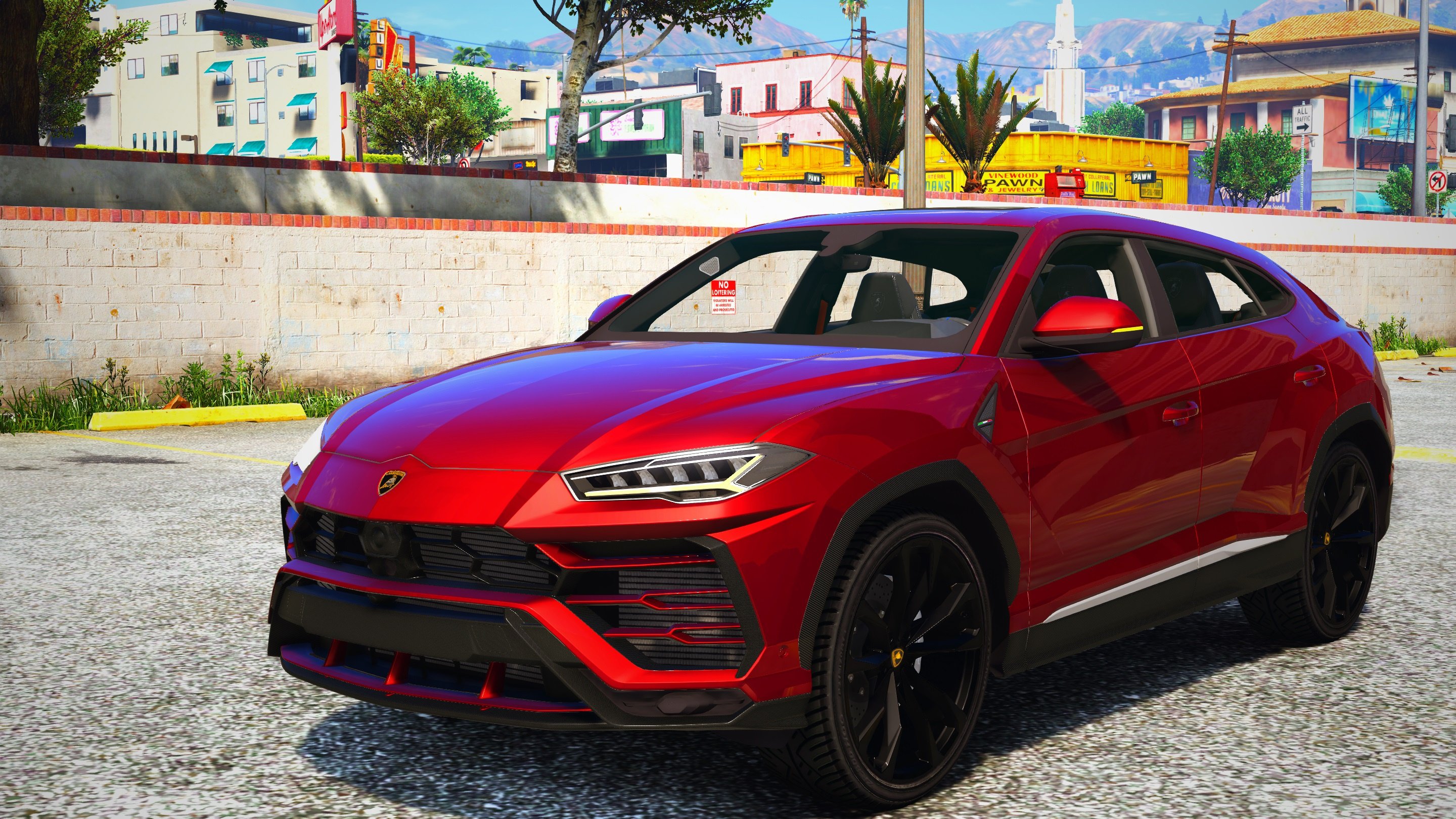 Lamborghini Urus Red